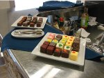 Rocky Mountaineer hors d'oeuvres